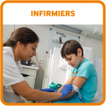 Etudiants bouton infirmiers IFSI