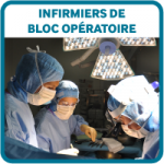 Etudiants bouton infirmiers bloc operatoire IBODE