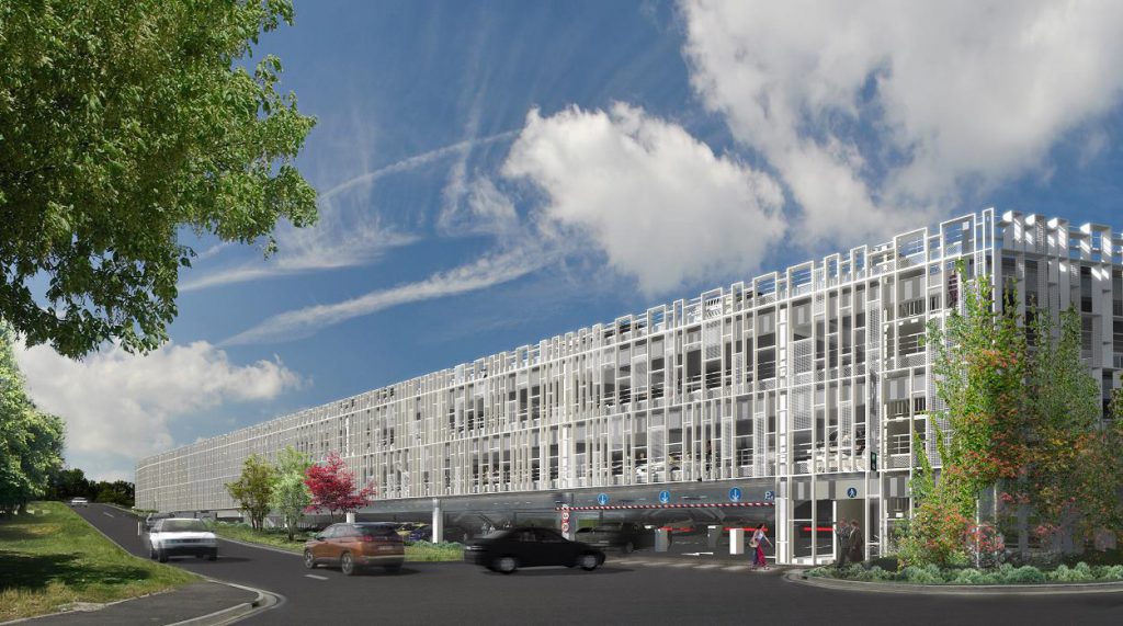 Nouveau parking du site Sud avancement du projet CHU AmiensPicardie Nouveau parking du site Sud avancement du projet CHU AmiensPicardie